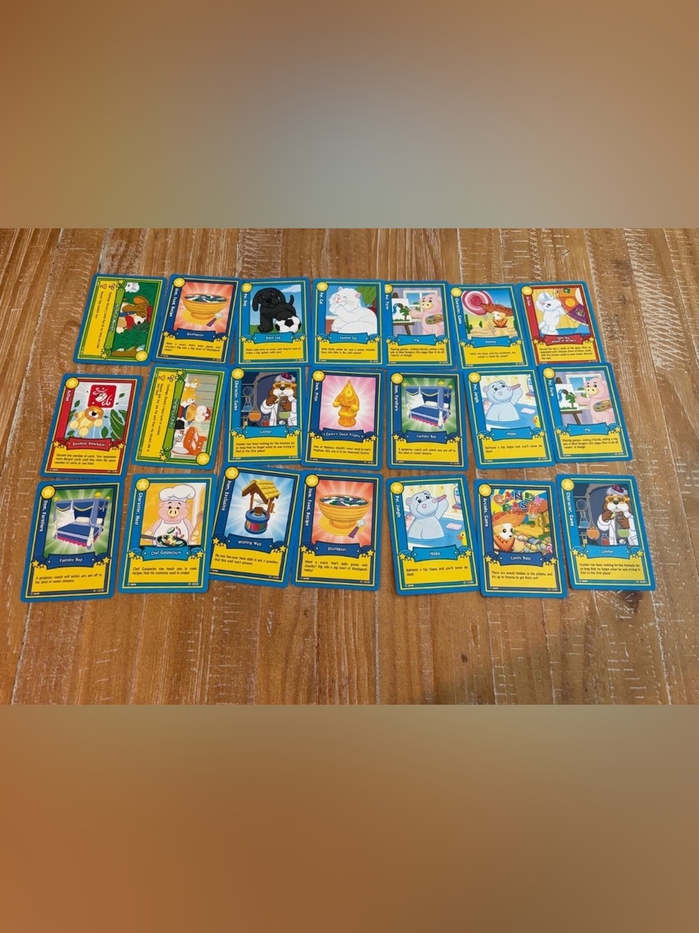 Webkinz Ganz Series 1 Trading Cards - Lot of 23 Cards Total